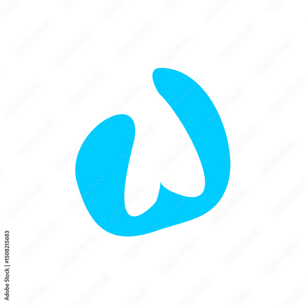 Abstract Blue Blob Icon – Fluid Minimalist Shape for Branding
Abstract Blue Blob Icon – Fluid Minimalist Shape for Branding