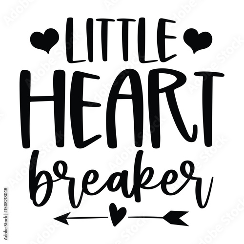 Little heart breaker SVG Art & Illustration