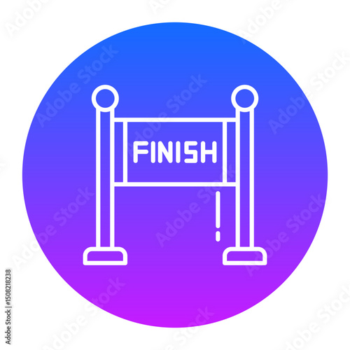 Finish Line Icon