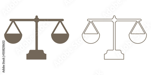 Ethics icon set. Ethics icon Solid and  line style. editable icon, vector collection