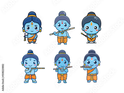 Krishna cartoon