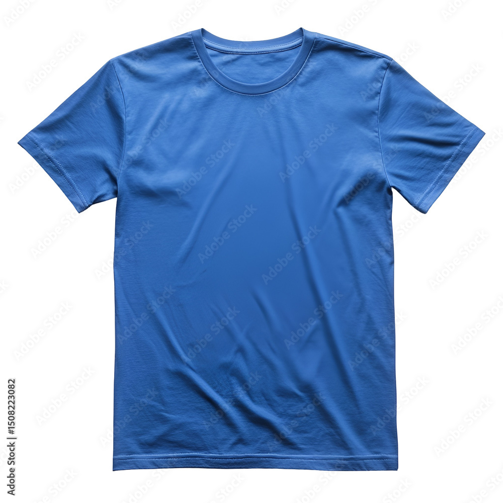 Blue T-Shirt Mockup Apparel Design Template Clothing Fashion Style Blue T-Shirt Mockup Apparel Design Template Clothing Fashion Style