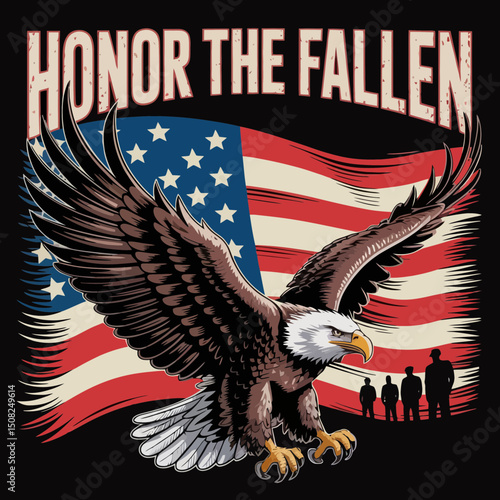 Pay tribute with this bold "Honor to the Fallen" SVG — perfect for memorial-themed projects. High-quality, fully scalable, and easy to customize. Recolor or restyle effortlessly to fit any design.

