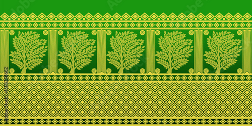 beautiful graphic saree design and this sari design is in Indian style which is for textile fashion industry and it can be used as wallpaper backdrop and website bg this style is originated in india 