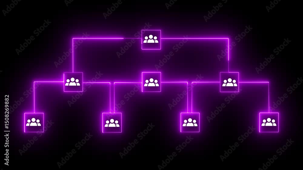 Global team work concept animation. team work sign animation with futuristic global business on black background. Global team work concept animation. team work sign animation with futuristic global business on black background.