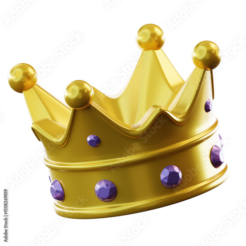 3D Illustration Crown