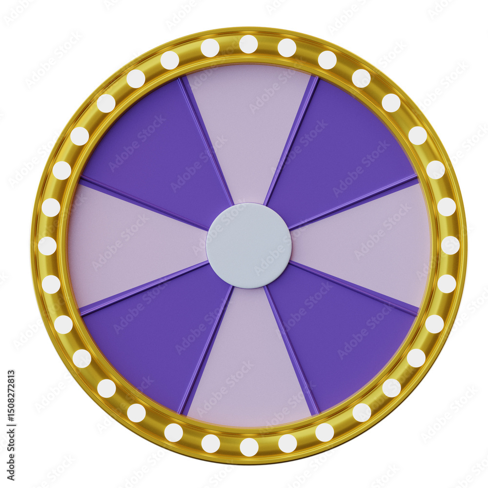 Obraz premium 3D Illustration Fortune Wheel
