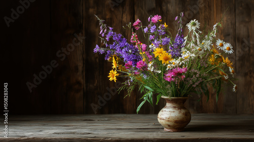 Wallpaper Mural bouquet of flowers Torontodigital.ca