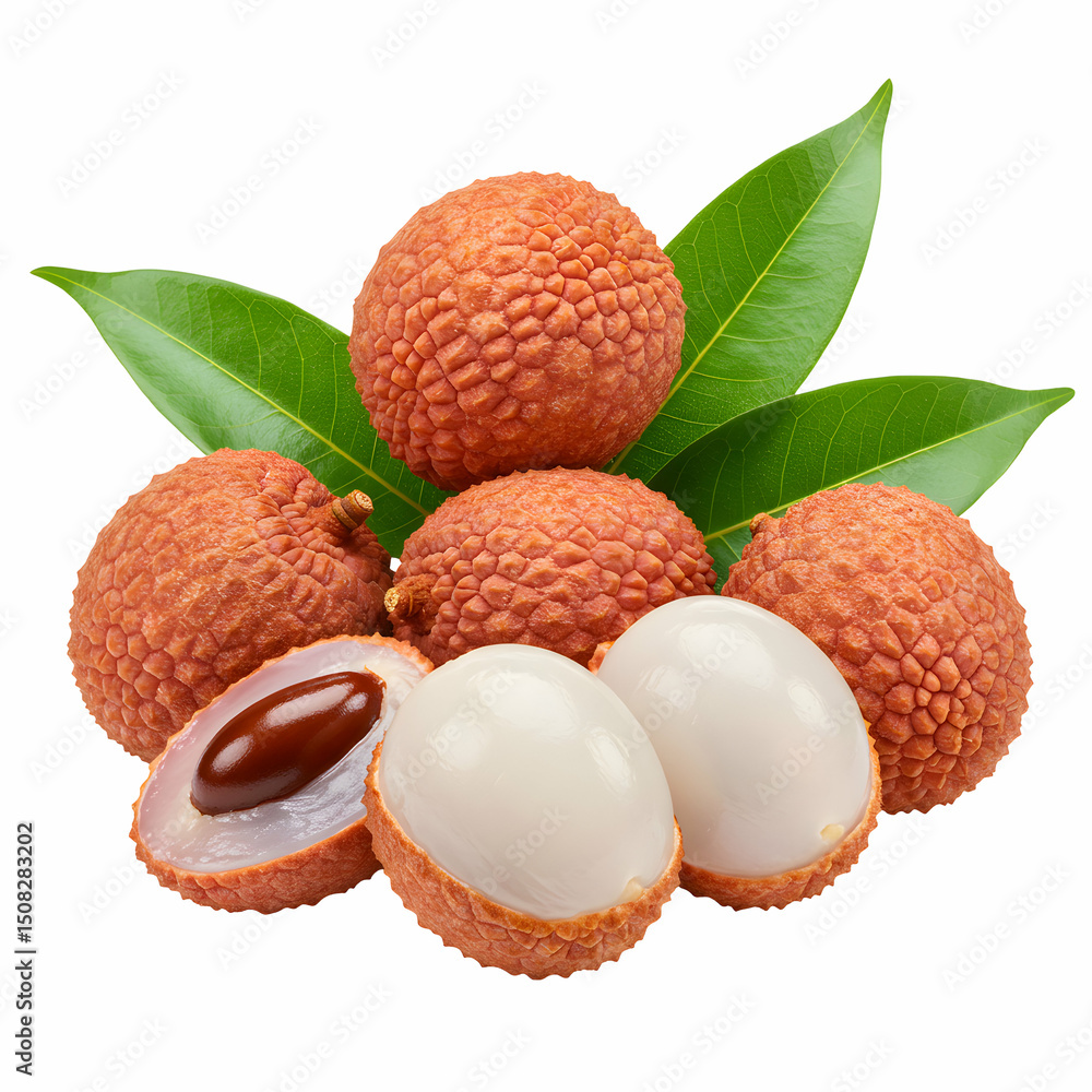 Juicy Lychees Fresh Fruit Photography Vibrant Delicious Juicy Lychees Fresh Fruit Photography Vibrant Delicious