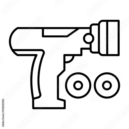 Polisher outline icon