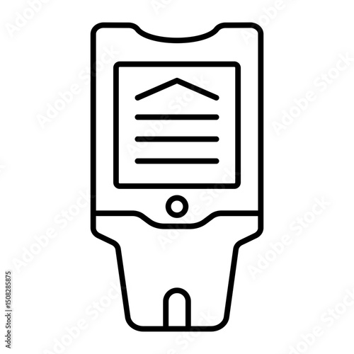 Stud finder outline icon