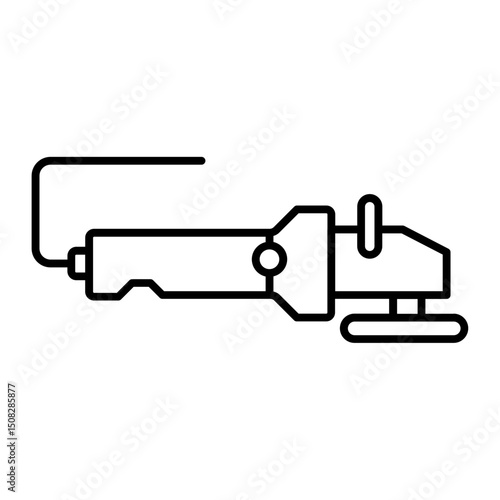 Polisher outline icon