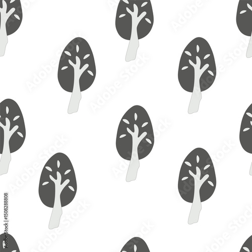 Seamless pattern scandinavian style