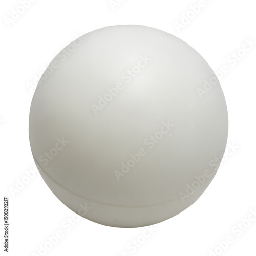 Obraz na płótnie Ping Pong Ball Isolated on Transparent Background..