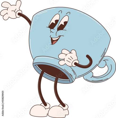 Groovy Coffee Mascot
