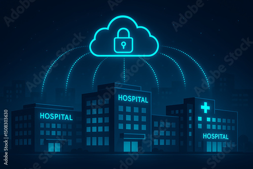 Secure cloud technology enhances healthcare systems, connecting hospitals efficiently