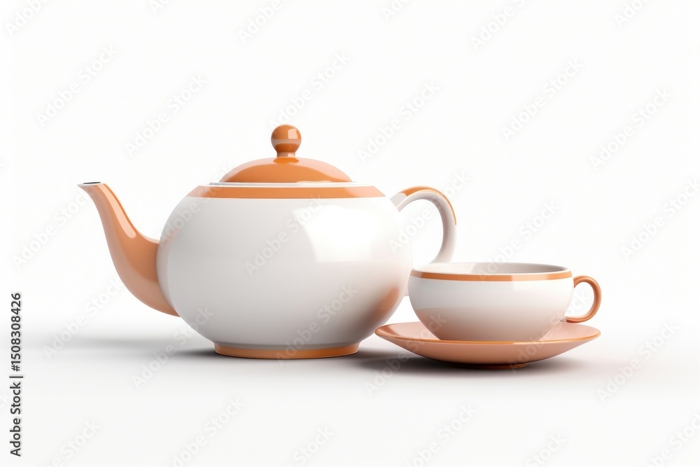 Teapot cup mug white background. Teapot cup mug white background.