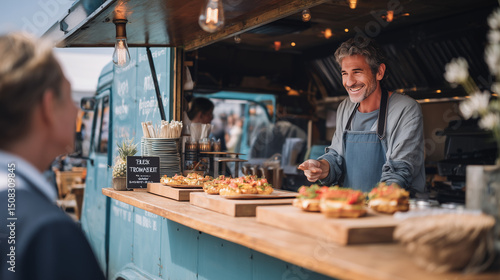 man in the restaurant
