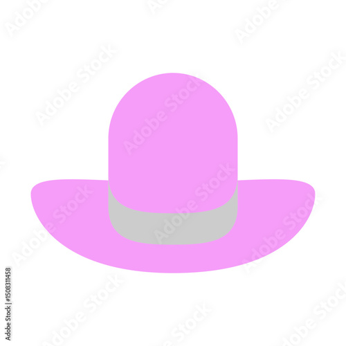 Women Hat Vector Flat Icon Design