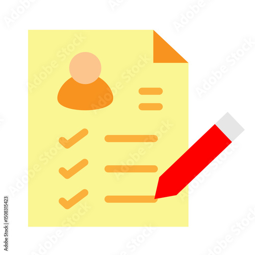 Course Enrollment Vector Glyph Icon Design