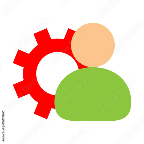 Privacy Settings Vector Flat Icon Design