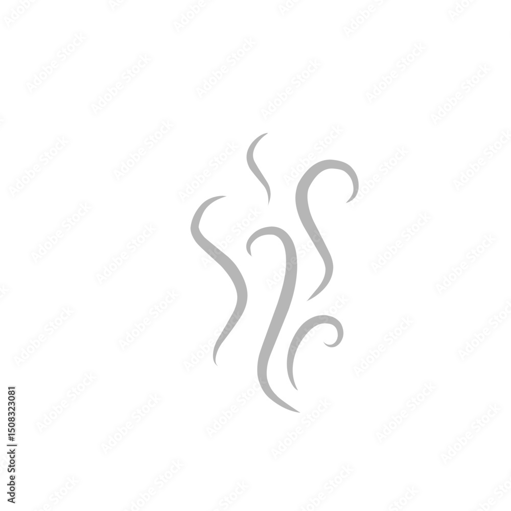 Obraz premium wind line vector illustration