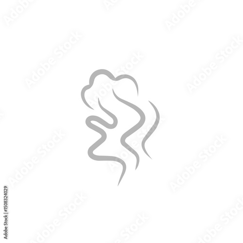 wind line vector illustration