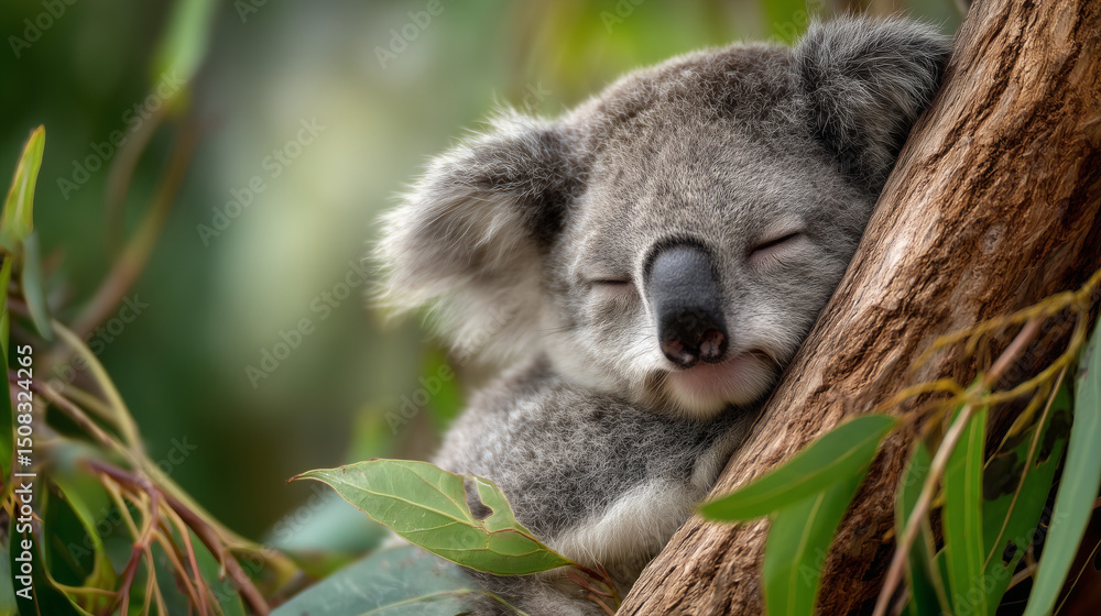Obraz premium koala in a tree