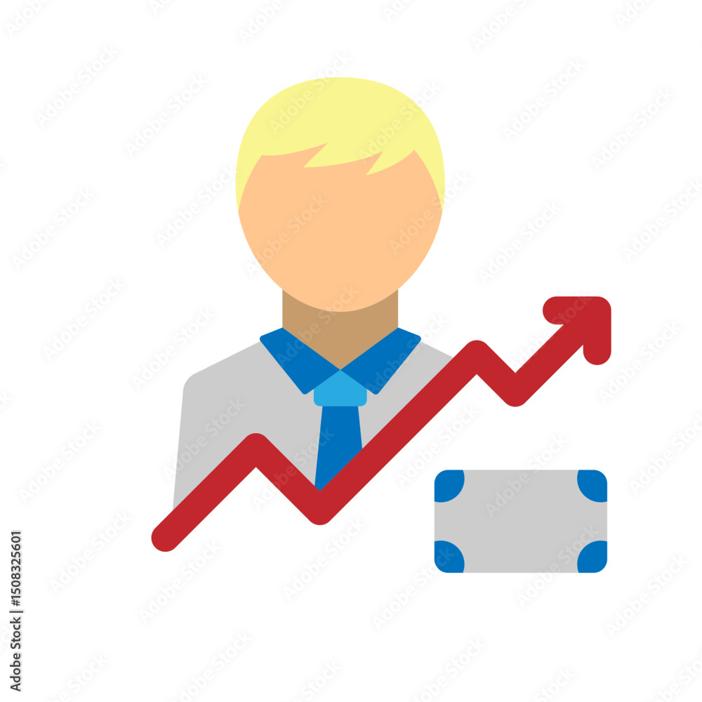 Obraz premium Promotion Arrow Vector Flat Icon Design