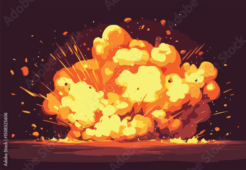 fire explosion