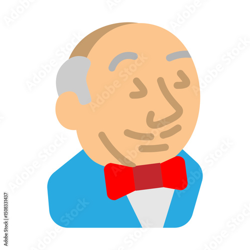Jenkins Vector Flat Icon Design