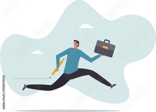Set boundary, privacy or business territory, start business planning, know limitation or blocker or barrier .character for design.