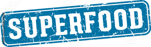 superfood rectangular sign. superfood stamp