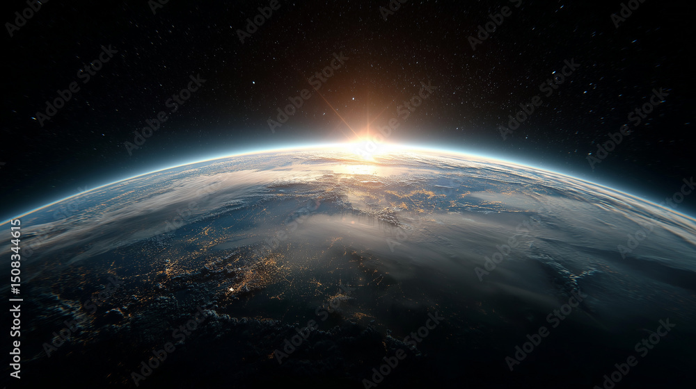 Fototapeta premium planet in space