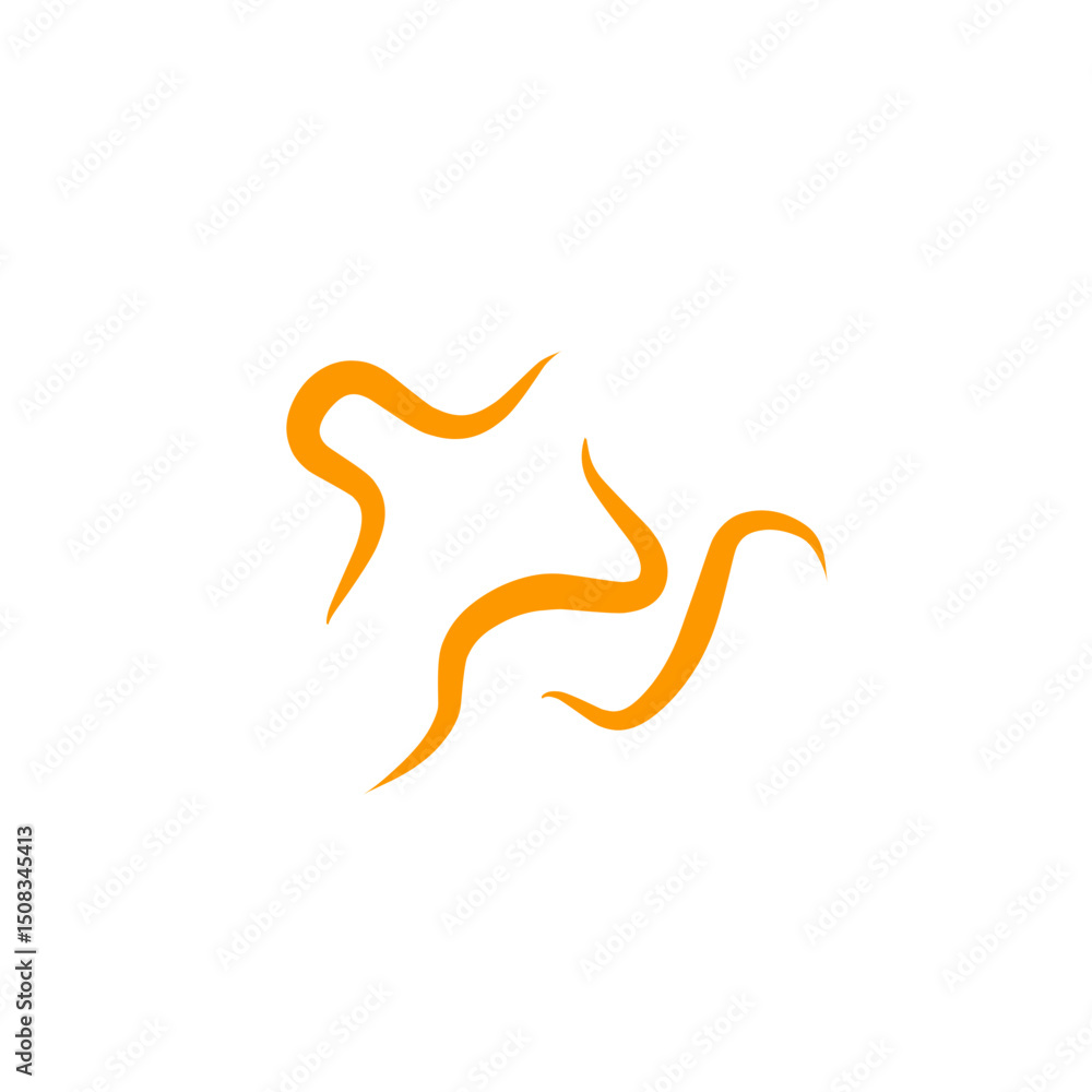 Fototapeta premium treponema pallidum bacteria icon