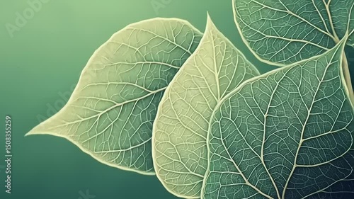 green leaf background