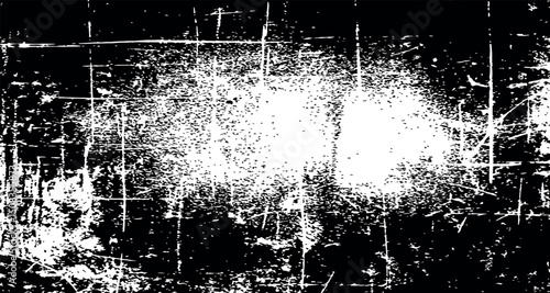 Abstract black and white grunge texture background overlay