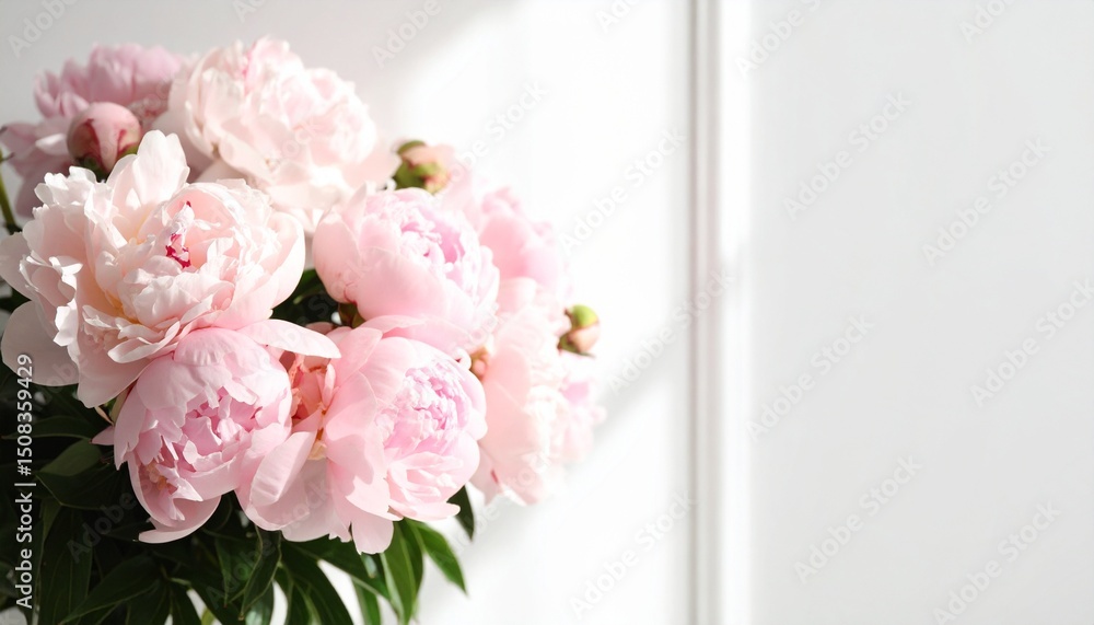 Obraz premium Décorez avec de belles pivoines