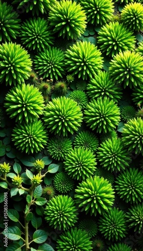 Green preserved moss wall art, natural texture, foliage, greenery