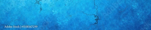 Vivid blue concrete, heavily textured surface, stone, grunge, pattern