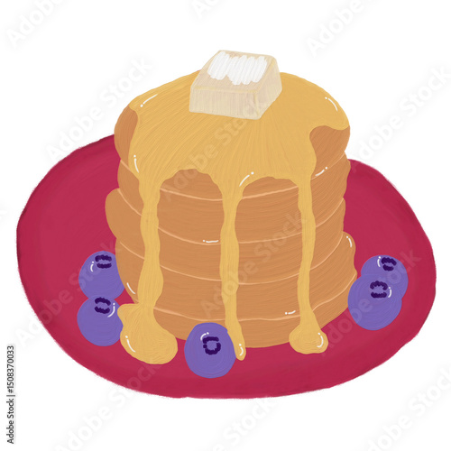 vector illustration of a tasty cake