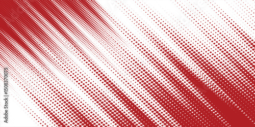 Abstract halftone wave dots background. Futuristic twisted grunge pattern  dots  circles. Vector modern optical pop art texture