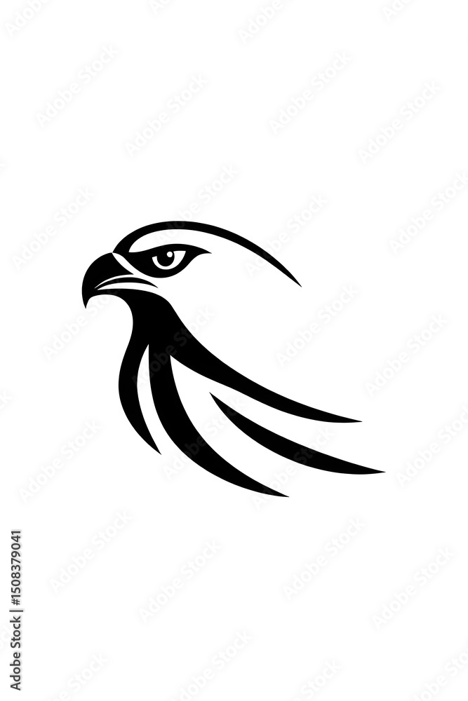 Fototapeta premium eagle with wings