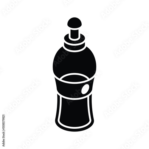 Well designed isometric icon of dish soap bottle container