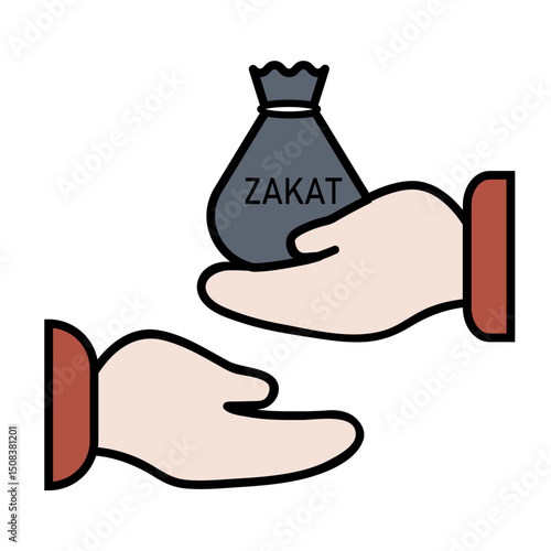 Ramadan zakat icon 
