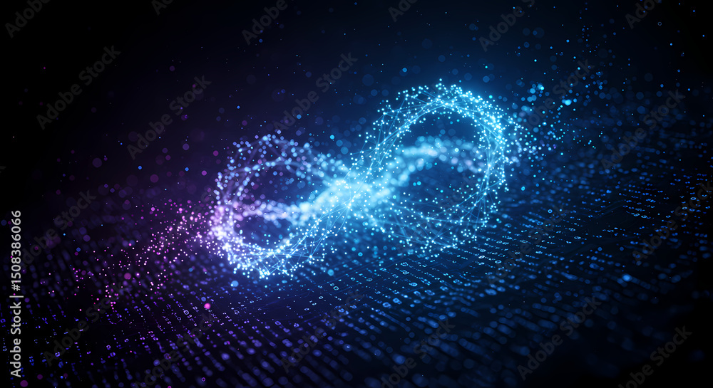 Obraz premium Infinity Symbol Digital Art