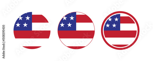 united states flag button. usa flag round icon. america national flag. 4th of july happy independence day. fourth of july. usa circle flag png and vector Free Download united states flag button. usa flag round icon. america national flag. 4th of july happy independence day. fourth of july. usa circle flag png and vector - GFXLoad