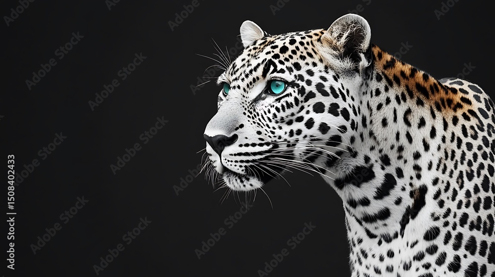 Obraz premium Close-up of a leopard