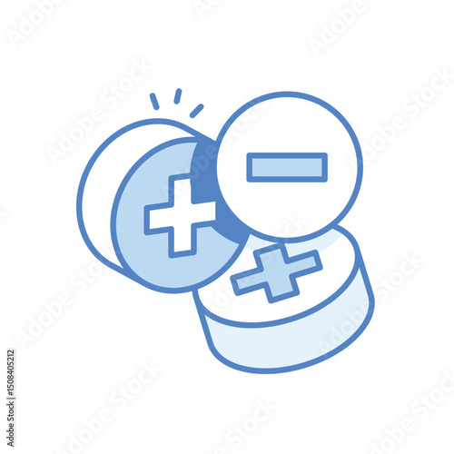 Math Symbols Vector icon