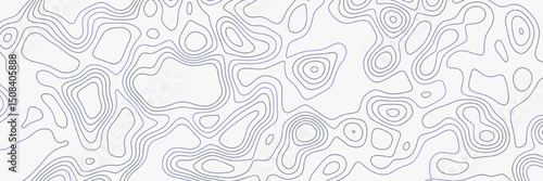 Abstract contour lines create a unique geometric pattern on a plain background